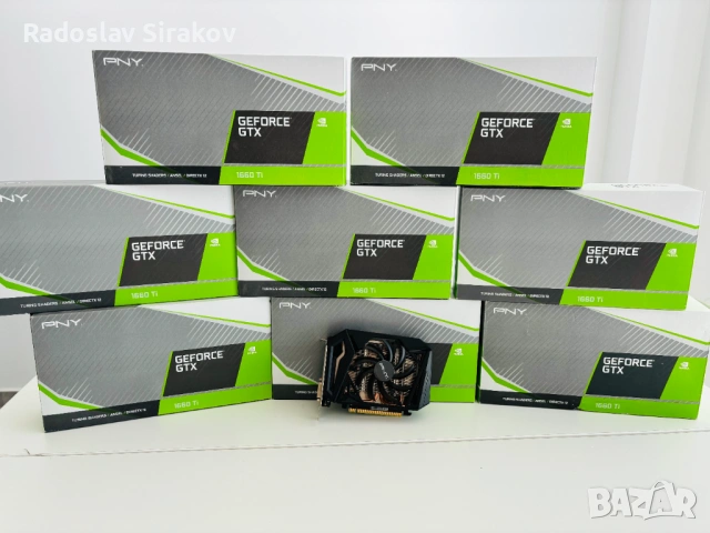 Видео карта Nvidia GTX 1660 Ti 6GB, снимка 2 - Видеокарти - 53368374