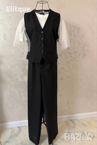 дамски комплект елек и панталон , снимка 2 - Костюми - 52574929