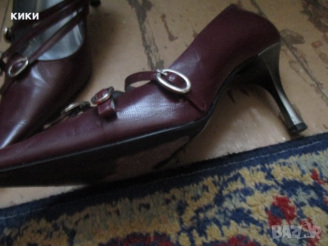 Дамски обувки естествена кожа, снимка 4 - Дамски обувки на ток - 43182652