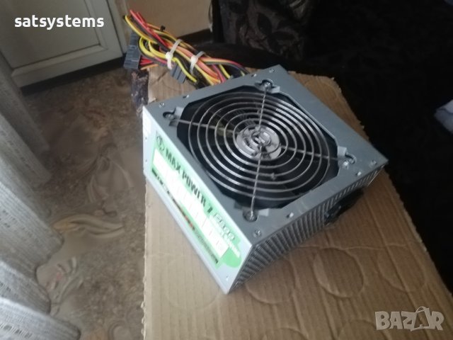 Компютърно захранване 500W Max Power 7 S500 120mm FAN, снимка 6 - Захранвания и кутии - 43595484