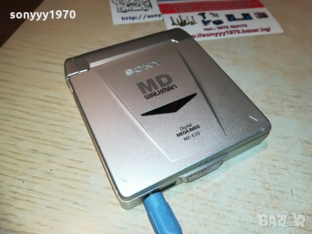 sony mz-e33 minidisc-made in japan, снимка 10 - MP3 и MP4 плеъри - 28603376
