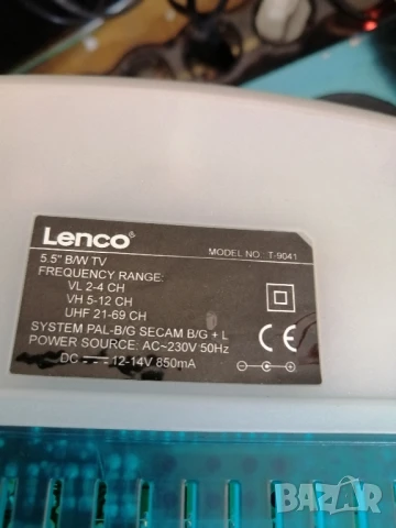 Ретро телевизорче LENCO T9041, снимка 11 - Телевизори - 50671035