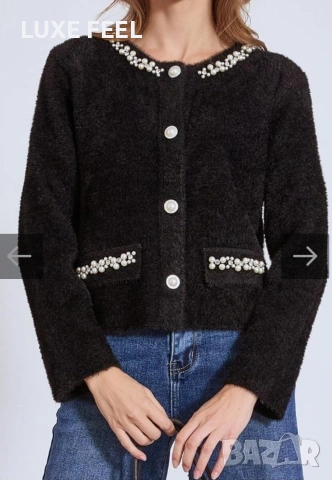 ✨Елегантно Кашмирано Сако , снимка 2 - Сака - 53499608