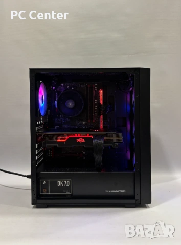 Геймърски компютър AMD Ryzen 5 3600, RX 5700 XT 8GB, 16GB ram, снимка 2 - Геймърски - 53495469