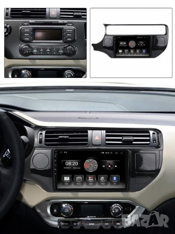 Мултимедия, KIA RIO, Двоен дин, Навигация, дисплей 2 Дин, плеър 9“ екран, Android, Киа Рио, снимка 3 - Аксесоари и консумативи - 35124529