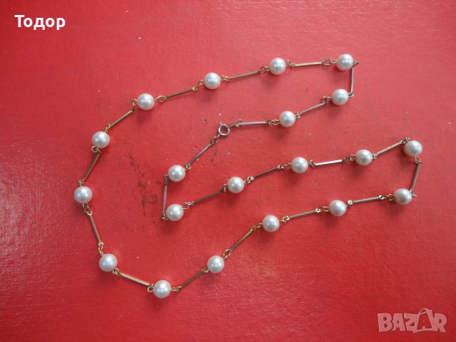 Страхотно колие с перли 9, снимка 3 - Колиета, медальони, синджири - 43550059