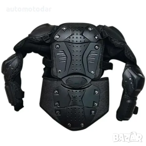 Детски мотокрос комплект каска очила ръкавици ризница и наколенки, снимка 7 - Аксесоари и консумативи - 49906424