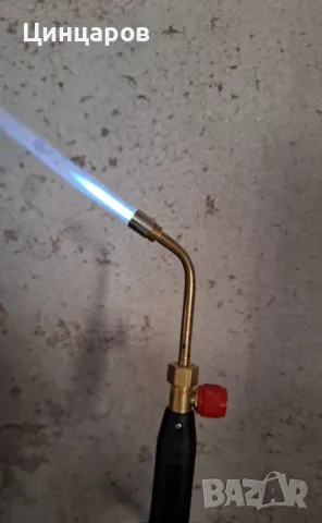 Горелка с човки 3бр, регулатор флакон газ, флакон мап газ 385гр., снимка 4 - Други машини и части - 49323623