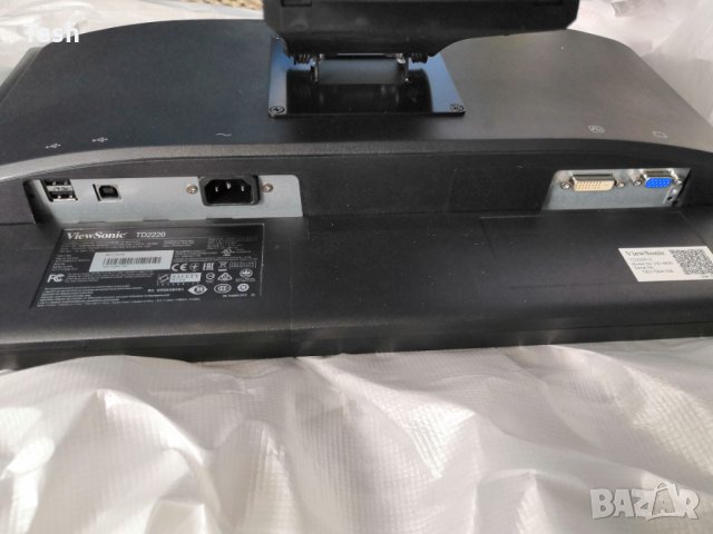Монитор ViewSonic TD2220-2, снимка 4 - Монитори - 28810304