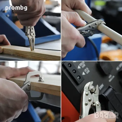 мини заключващи клещи, чираци 3 бр., Westfalia - Германия, снимка 2 - Клещи - 49891269