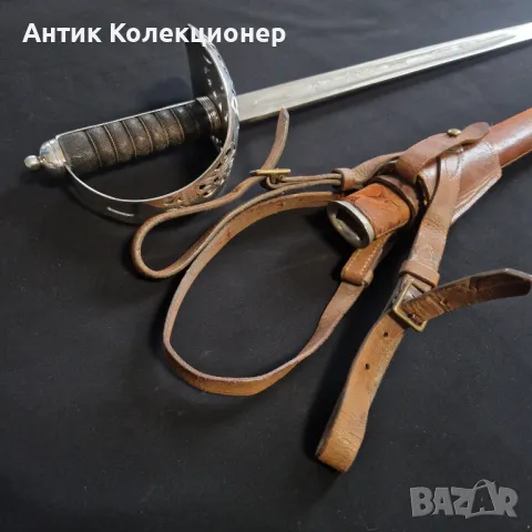 Парадна сабя за Инженери, Британия М 1897 г. Крал George V., снимка 11 - Антикварни и старинни предмети - 49873959