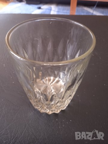 USSR Руски стъклени чаши масивно стъкло маркирани 6 бр. + 2 бр. бонус, снимка 4 - Сервизи - 43492151