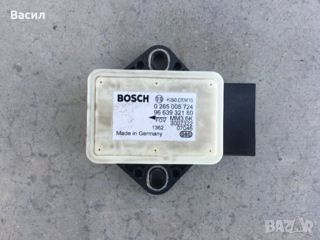 YAW сензор за скорост Peugeot 607 facelift 2.0 2.2 2.7 HDI 607 2.7 ХДИ Пежо 607 pejo, снимка 1