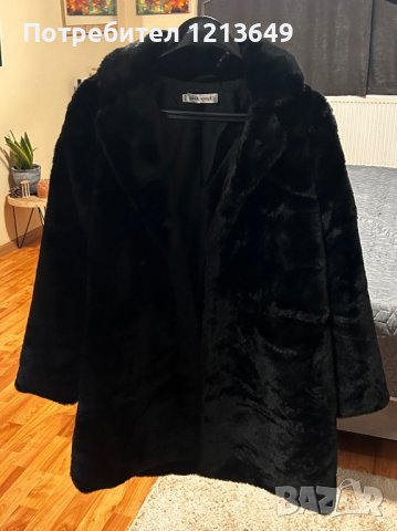 Дамско пухено палто , снимка 2 - Палта, манта - 44063406