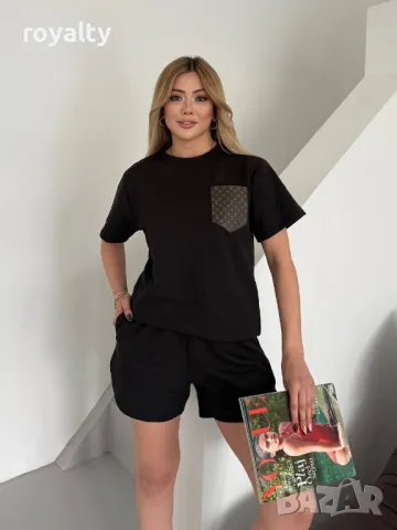 Louis Vuitton дамски комплект Два цвята , снимка 7 - Комплекти - 50152490