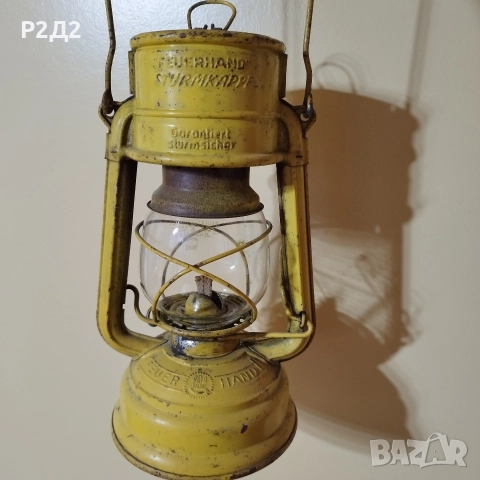 Стар газов фенер FEUERHAND 276, снимка 3 - Антикварни и старинни предмети - 52776371