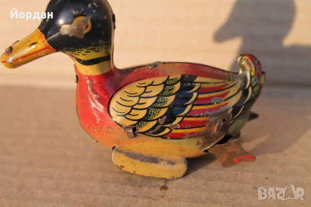 Стара детска ламаринена играчка, снимка 3 - Колекции - 49260939