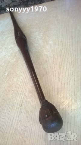 АНТИКА-БАСТУН-ТИКОВО ДЪРВО-94Х5СМ-ВНОС ХОЛАНДИЯ, снимка 10 - Колекции - 27704391