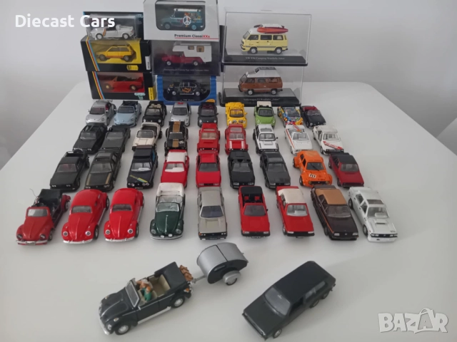 VW Jetta, Golf, Polo, New Beetle, Corrado, Caravelle 1:43