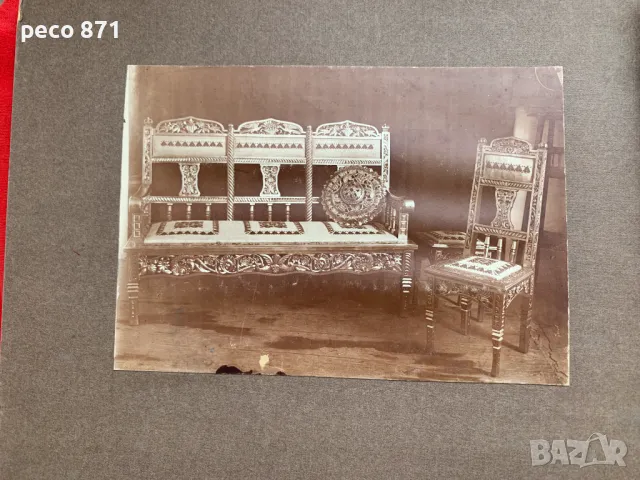 Петър Кънчев художник-резбар Севлиево снимки и документ, снимка 2 - Колекции - 49624770