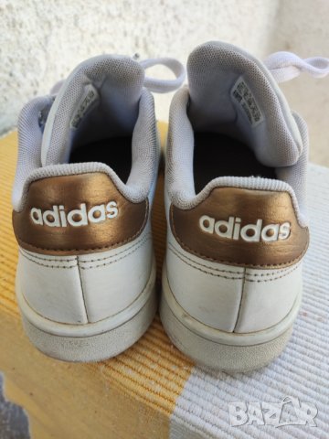 кожени маратонки Adidas Advantage F36223, снимка 4 - Маратонки - 42960831