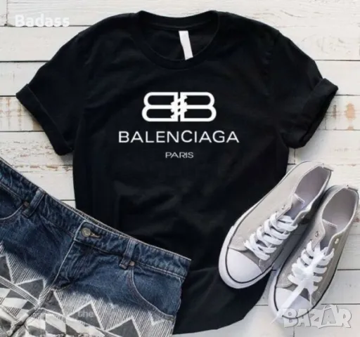 Нови дамски тениски размери XS-5XL, снимка 2 - Тениски - 49096653