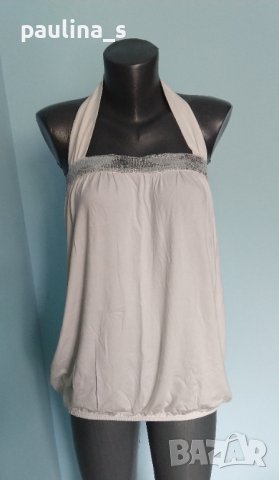 Декорирана туника тип потник с гол гръб "H&M" / голям размер , снимка 4 - Туники - 37214147