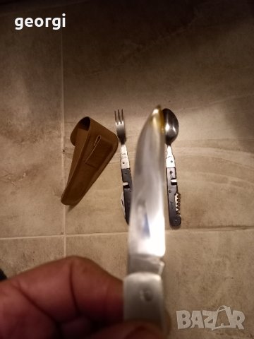 съветски туристически нож Москва , снимка 9 - Ножове - 43491486