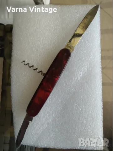 Стар сгъваем нож  GML Германия. марк., снимка 3 - Антикварни и старинни предмети - 48150634