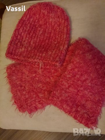 Като ново - дамско зимно палто заешка подплата и зимна шапка, снимка 14 - Палта, манта - 23832770