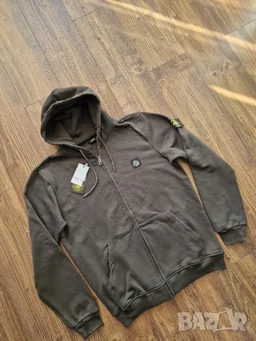Страхотен мъжки суитчър STONE ISLAND размер M L XL 2XL 3XL, снимка 2 - Суичъри - 47887219