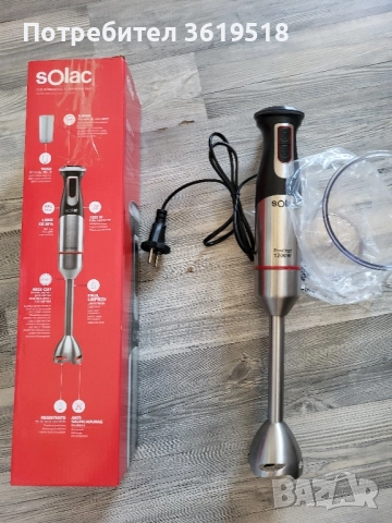 пасатор Solac prochef 1200, снимка 2 - Чопъри и пасатори - 51678014