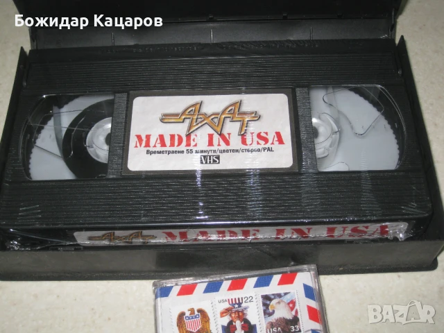 Ахат -Made in USA, аудио и видео касети,не разпечатвани.  Цена 21 лева.  Пращам по Еконт. За София, , снимка 4 - Аудио касети - 50471415