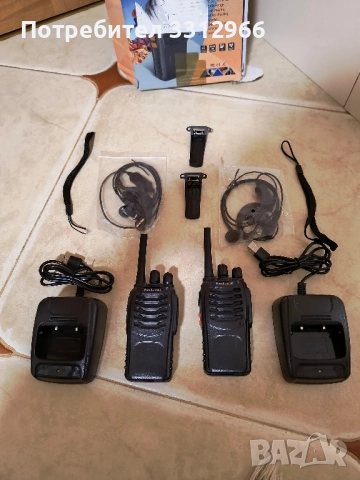 Чисто нови Комплект радиостанции Nestling BF-88E (2 броя), снимка 2 - Друга електроника - 52065203