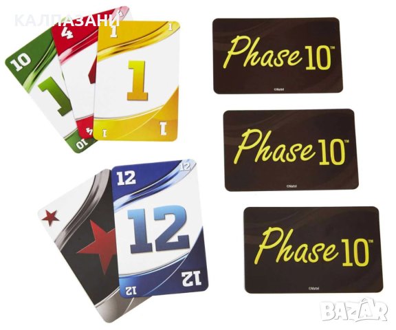 Карти за игра UNO PHASE 10 FFY05, снимка 3 - Игри и пъзели - 43748097