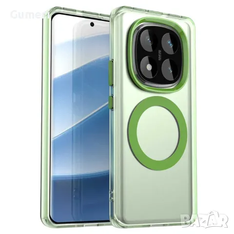 Xiaomi Redmi Note 14 Pro 4G  Противоударен Хибриден Гръб - Мат, снимка 6 - Калъфи, кейсове - 49751851