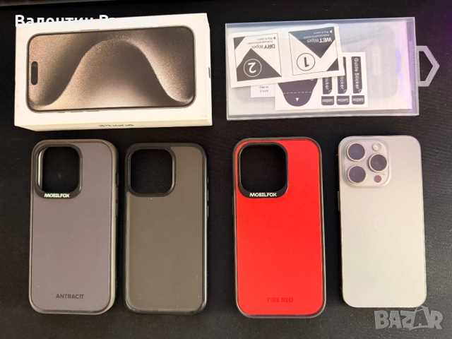 Продавам iPhone 15Pro 256GB Natural Titanium, снимка 4 - Apple iPhone - 53580163