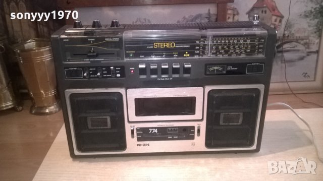 philips 774 ретро колекция-внос швеицария, снимка 6 - Радиокасетофони, транзистори - 27488523