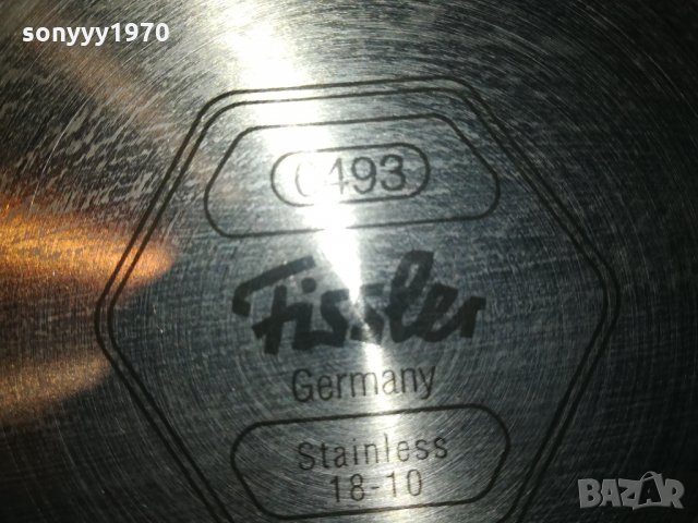 поръчан-FISSLER-GERMANY STAINLESS 18-10 SWISS 0501221118, снимка 16 - Колекции - 35329628