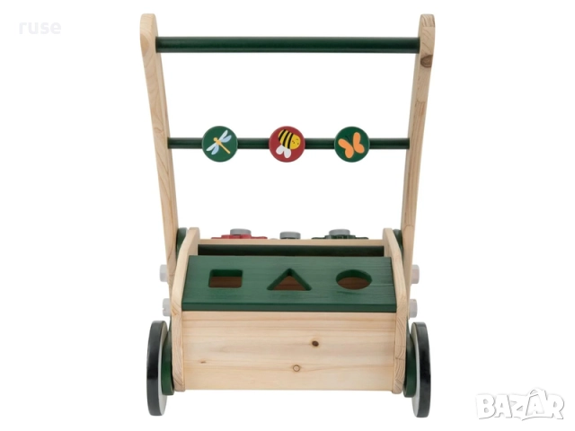 НОВИ! Дървена проходилка Уокър с активности, снимка 8 - Проходилки - 52400596