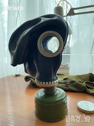 Противогаз с Два филтъра ГП-5 (в черен или бял цвят), снимка 9 - Антикварни и старинни предмети - 53374062