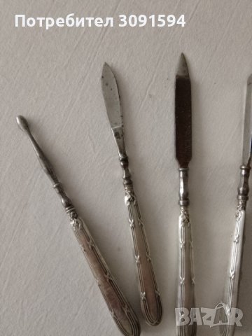  Комплект  за маникюр Ар нуво, снимка 5 - Други ценни предмети - 43929749