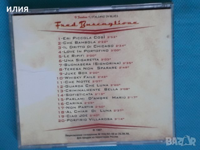 Fred Buscaglione – 1987 - Il Favoloso Fred Buscaglione(Swing,Easy Listening), снимка 4 - CD дискове - 43990848