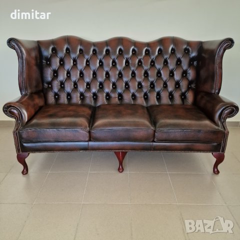 Диван Chesterfield Честърфийлд 3 2 1, снимка 2 - Дивани и мека мебел - 43497104