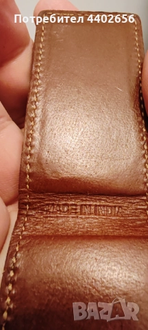 Луксозна щипка за банкноти COACH, снимка 4 - Портфейли, портмонета - 52575261