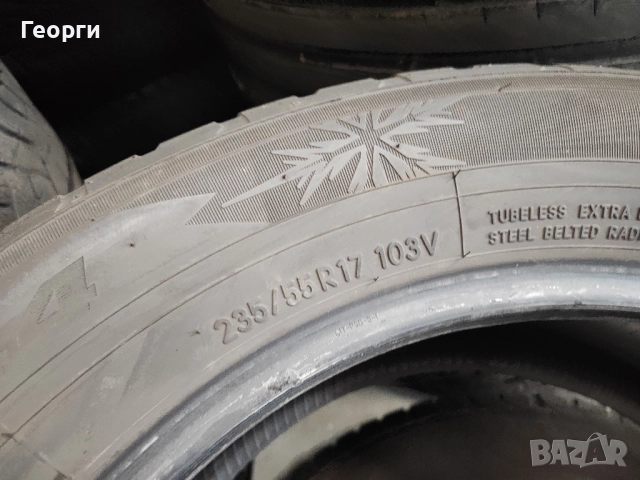 2бр.зимни гуми 235/55/17 Toyo, снимка 2 - Гуми и джанти - 51855132