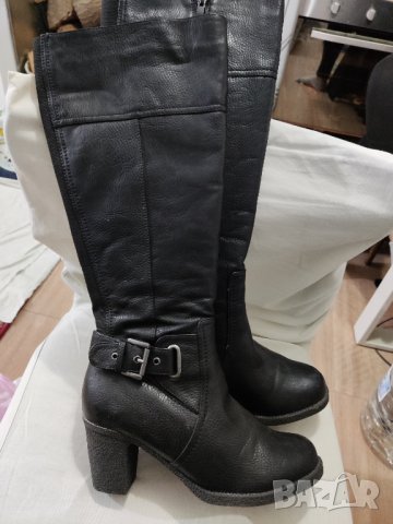 Зимни кожени ботуши VOX