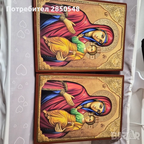 Икона Св.Богородица Вратарица, снимка 2 - Икони - 53489538