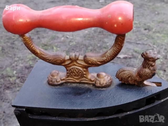 Красива и рядка ютия на жар от Португалия, снимка 6 - Антикварни и старинни предмети - 53469879