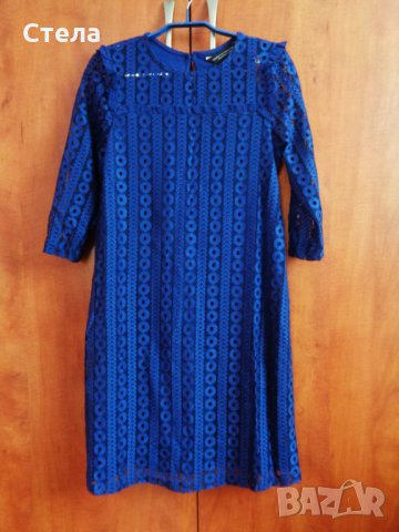 DOROTHY PERKINS  официална / ежедневна / коктейлна / дамска синя рокля, нова, с етикет   , снимка 5 - Рокли - 18539338